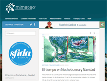 Tablet Screenshot of mimeteo.com